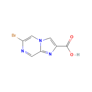 6-Bromoimidazo(1,2-a)pyrazine-2-carboxylic acid