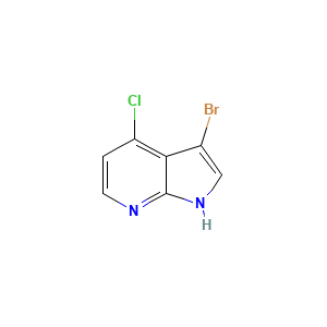 3-Bromo-4-chloro-1H-pyrrolo(2,3-b)pyridine