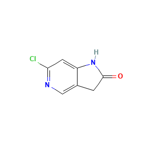 6-chloro-1H,2H,3H-pyrrolo(3,2-c)pyridin-2-one
