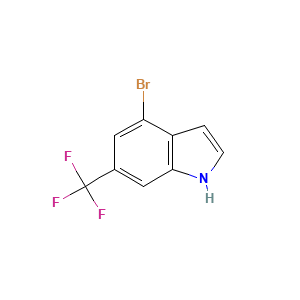 4-Bromo-6-(trifluoromethyl)-1H-indole