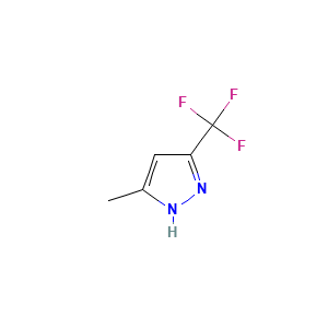 1H-Pyrazole, 3-methyl-5-(trifluoromethyl)-