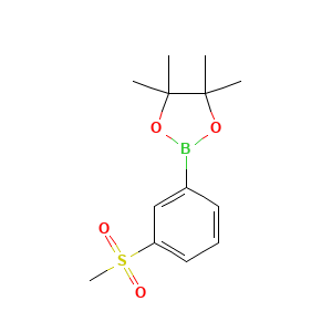 2-(3-Methanesulfonylphenyl)-4,4,5,5-tetramethyl-1,3,2-dioxaborolane