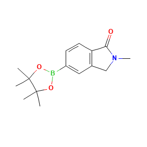 2-Methyl-5-(4,4,5,5-tetramethyl-1,3,2-dioxaborolan-2-yl)isoindolin-1-one