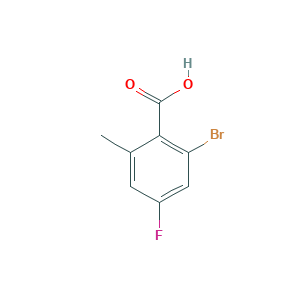 2-Bromo-4-fluoro-6-methylbenzoic acid