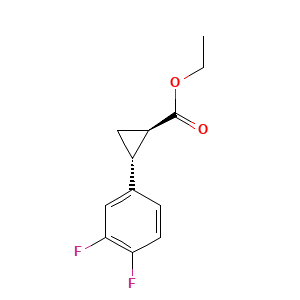 Ethyl (1R,2R)-2-(3,4-difluorophenyl)cyclopropanecarboxylate