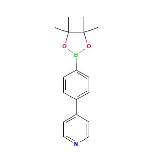 4-[4-(4,4,5,5-Tetramethyl-1,3,2-dioxaborolan-2-yl)phenyl]pyridine