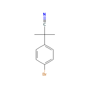 2-(4-Bromophenyl)-2-methylpropanenitrile