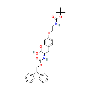 Fmoc-4-(2-(boc-amino)ethoxy)-L-phenylalanine
