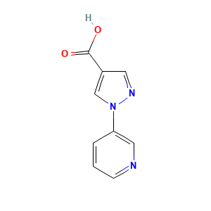 1-(Pyridin-3-yl)-1H-pyrazole-4-carboxylic acid