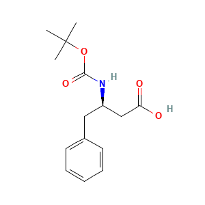(3R)-3-(((tert-butoxy)carbonyl)amino)-4-phenylbutanoic acid