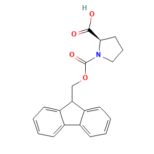 (2R)-1-((9H-fluoren-9-ylmethoxy)carbonyl)pyrrolidine-2-carboxylic acid