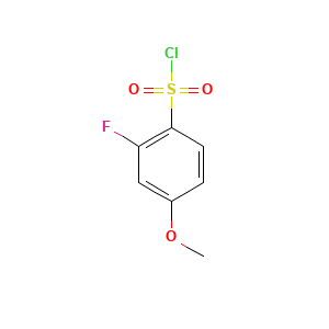 2-Fluoro-4-methoxybenzene-1-sulfonyl chloride