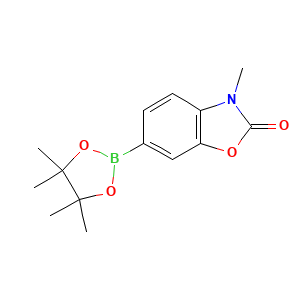 3-Methyl-6-(4,4,5,5-tetramethyl-1,3,2-dioxaborolan-2-yl)-2,3-dihydro-1,3-benzoxazol-2-one