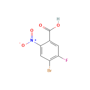 4-Bromo-5-fluoro-2-nitrobenzoic acid
