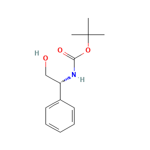 Carbamic acid, N-((1R)-2-hydroxy-1-phenylethyl)-, 1,1-dimethylethyl ester