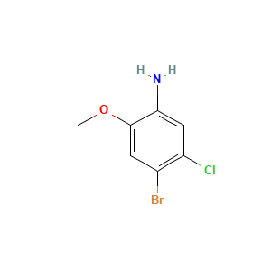 4-Bromo-5-chloro-2-methoxyaniline