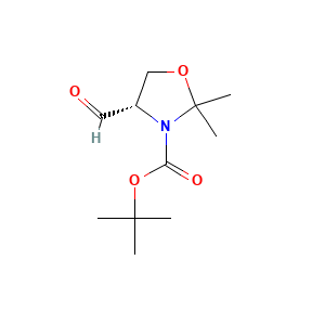 3-Boc-2,2-dimethyloxazolidine-4-carboxaldehyde, (S)-(-)-