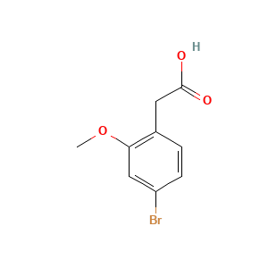 2-(4-Bromo-2-methoxyphenyl)acetic acid