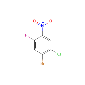 1-Bromo-2-chloro-5-fluoro-4-nitrobenzene