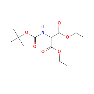 Diethyl 2-((tert-butoxycarbonyl)amino)malonate