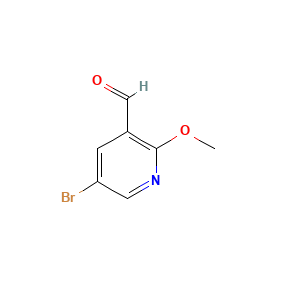 5-Bromo-2-methoxypyridine-3-carbaldehyde