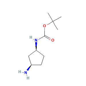 1,1-Dimethylethyl N-[(1S,3R)-3-aminocyclopentyl]carbamate