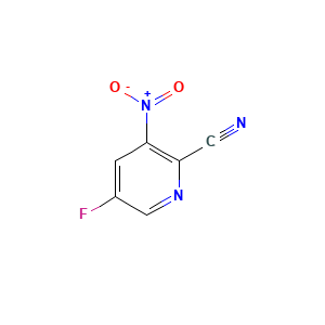 5-Fluoro-3-nitropyridine-2-carbonitrile
