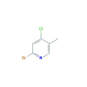2-Bromo-4-chloro-5-methylpyridine
