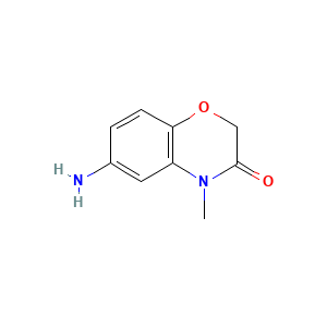 6-amino-4-methyl-3,4-dihydro-2H-1,4-benzoxazin-3-one