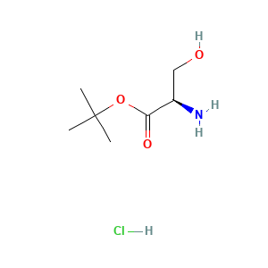 tert-butyl (2R)-2-amino-3-hydroxypropanoate hydrochloride