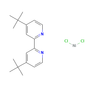 [4,4'-Bis(1,1-dimethylethyl)-2,2'-bipyridine] nickel (II) dichloride
