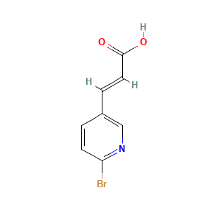 3-(6-Bromopyridin-3-yl)acrylic acid