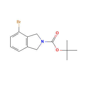 tert-butyl 4-bromo-2,3-dihydro-1H-isoindole-2-carboxylate