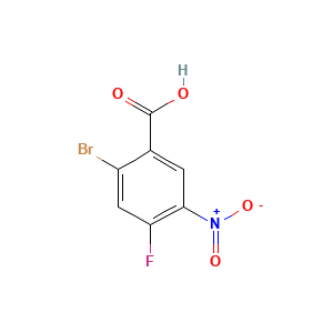 2-Bromo-4-fluoro-5-nitrobenzoic acid