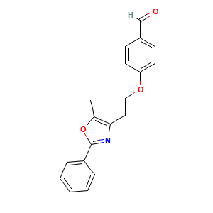 4-[2-(5-Methyl-2-phenyloxazol-4-yl)ethoxy]benzaldehyde
