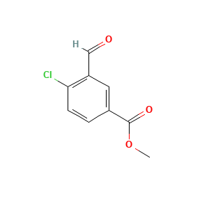 Methyl 4-chloro-3-formylbenzoate