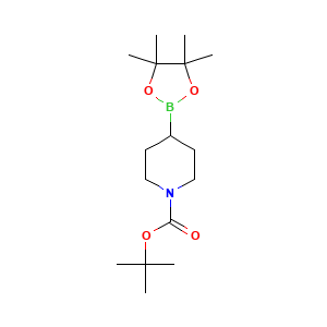 tert-Butyl 4-(4,4,5,5-tetramethyl-1,3,2-dioxaborolan-2-yl)piperidine-1-carboxylate