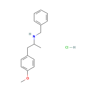 4-Methoxy-I+--methyl-N-(phenylmethyl)benzeneethanamine hydrochloride