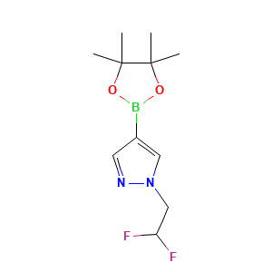 1-(2,2-difluoroethyl)-4-(tetramethyl-1,3,2-dioxaborolan-2-yl)-1H-pyrazole