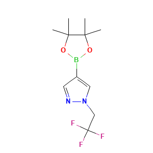 4-(tetramethyl-1,3,2-dioxaborolan-2-yl)-1-(2,2,2-trifluoroethyl)-1H-pyrazole