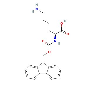 (2S)-6-amino-2-({[(9H-fluoren-9-yl)methoxy]carbonyl}amino)hexanoic acid