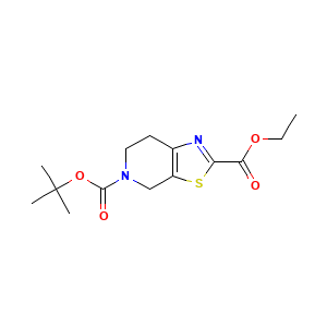 5-Tert-butyl 2-ethyl 6,7-dihydrothiazolo[5,4-C]pyridine-2,5(4H)-dicarboxylate