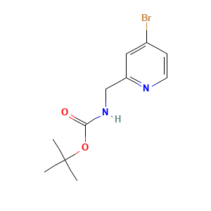 tert-Butyl N-((4-bromopyridin-2-yl)methyl)carbamate