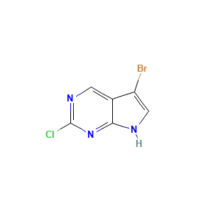 5-Bromo-2-chloro-7H-pyrrolo[2,3-d]pyrimidine