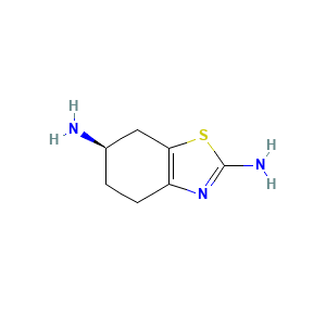 (6R)-4,5,6,7-tetrahydro-1,3-benzothiazole-2,6-diamine