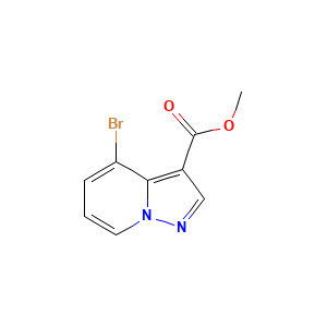 Pyrazolo[1,5-a]pyridine-3-carboxylic acid, 4-bromo-, methyl ester