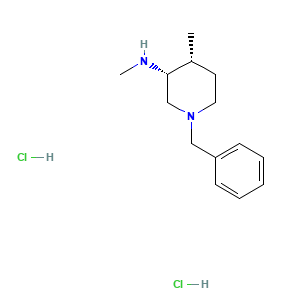 1-Benzyl-N,4-dimethyl-piperidin-3-amine dihydrochloride, (3R,4R)-