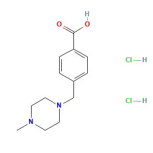 4-((4-Methyl-1-piperazinyl)methyl)benzoic acid dihydrochloride