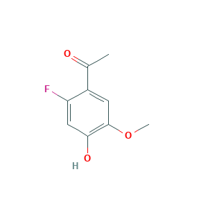 1-(2-Fluoro-4-hydroxy-5-methoxyphenyl)ethanone