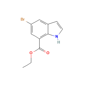 Ethyl 5-bromo-1H-indole-7-carboxylate
